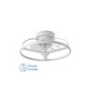 Akunadecor - Ventilador De Techo Metal Blanco Bora