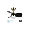 Akunadecor - Ventilador De Techo Metal Dorado Pirdo