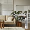 Akunadecor - Termoventilador Ceramico Policarbonato Blanco Vertical