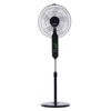 Akunadecor - Ventilador De Pie Metal Negro Rodium