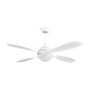 Akunadecor - Ventilador De Techo Metal Blanco Livorno