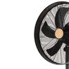 Akunadecor - Ventilador De Pie Metal Negro Falcon