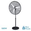 Akunadecor - Ventilador De Pie Metal Negro Alarcon