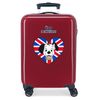 Maleta De Cabina Dalmatian Lucky Rígida 55 Cm Granate