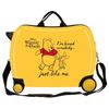 Maleta Infantil 2 Ruedas Multidireccionales Winnie The Pooh Ocre