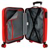 Maleta De Cabina Mickey Get Moving Rígida 55 Cm Roja