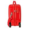 Maleta Infantil 2 Ruedas Multidireccionales Mickey Get Moving Rojo 50cm