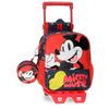 Mochila Guardería Mickey Mouse Fashion Con Carro