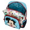 Mochila Mickey Be Cool Preescolar 28cm Con Carro