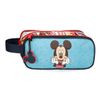 Estuche Mickey Be Cool Triple Cremallera