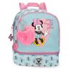 Mochila Minnie My Happy Place 28cm Con Porta Merienda