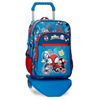 Mochila Spidey Go Webs Go 38cm Con Carro