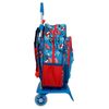 Mochila Spidey Go Webs Go 38cm Con Carro