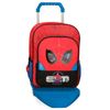 Mochila Escolar Spiderman Protector Con Carro