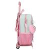 Mochila Preescolar Hello Kitty Paris 28cm Con Carro