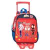 Mochila Spidey And Friends Preescolar 28cm Con Carro