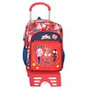 Mochila Escolar Spidey And Friends 40cm Con Carro