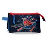 Estuche Spiderman Totally Awesome Tres Compartimentos