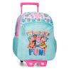 Mochila Patrulla Canina Friendship Fun 33cm Con Carro