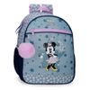 Mochila Minnie Style 33cm Adaptable A Carro