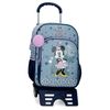 Mochila Escolar Minnie Style 40cm Con Carro