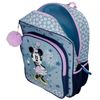 Mochila Escolar Minnie Style 40cm Con Carro