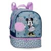 Mochila Minnie Style 28cm Con Portamerienda