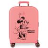 Maleta De Cabina Disney 100 Happiness Con Explandible 55 Cm Coral