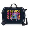 Maleta Infantil Stitch Face Down 2 Ruedas Multidireccionales Marino