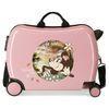 Maleta Infantil Minnie The Sounds Of Nature 2 Ruedas Multidireccionales Rosa