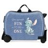 Maleta Infantil Stitch Fun To Be One 2 Ruedas Multidireccionales