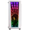 Mars Gaming Mc-art Blanco, Caja Pc Gaming Atx, Cristal Templado Dibujable, Argb 12 Modos