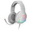 Mars Gaming Mh222 Auricualres Gaming Rgb Flow Over Ear Blancos