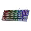 Mars Gaming  Mk80 Negro, Teclado  Mecánico Frgb, Switch Mecánico Rojo, Idioma Español