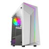 Mars Gaming Mc-x7 Blanco, Caja Pc Gaming Atx, Frontal Argb, Ventilador Rgb 12cm