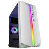 Mars Gaming Mc-s1 Blanco, Caja Pc Gaming Micro-atx, Iluminación Argb, Ventilador Frgb