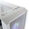 Mars Gaming Mc-c Blanco, Caja Pc Atx, Panel Metal-mesh, 3 Ventiladores Frontales Frgb 12cm