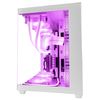 Mars Gaming Mcv4 Blanco, Torre Xxl E-atx, Cristal Templado Lateral Y Frontal Sin Marco