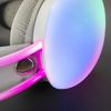 Mars Gaming Mh-glow Blanco, Auriculares 360° Rgb Flow, Micrófono, Compatibilidad Universal