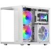 Minitorre Gaming Custom Rosa Mars Gaming Mc-view Microatx, 90º Cristal Templado