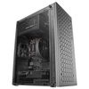 Caja Compacta Negra Mars Gaming Mc-1000 Frontal Rejilla Mesh, Ventilador Silencioso Fdb