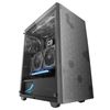 Mars Gaming Mc-q3, Caja Semitorre Atx, Cristal Templado, Ventilador 120mm Fdb, Negro