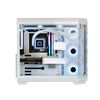 Mars Gaming Mc-3tcore, Semitorre Gaming Custom Atx, Triple Cristal Templado, Blanco