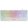 Mars Gaming Mcp124, Combo 3en1, Teclado, Ratón, Alfombrilla, Español, Blanco