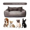 Cama Mascota 50x40x18cm Poliester Marron Benetton