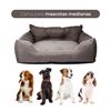 Cama Mascota 65x50x20cm Poliester Marron Benetton