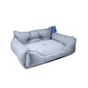 Cama Mascota 65x50x20cm Poliester Gris Benetton