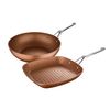 Set De Wok Y Sartén Grill San Ignacio Origen 28 Cm