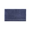 Alfombrilla De Baño 50x80cm En Algodón Azul Navy Con Rayas Scalpers Home