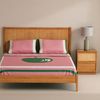 Set Sabanas 4pcs Cama Doble: Sabana Encimera + Sabana Bajera + 2 Fundas Almohada Benetton